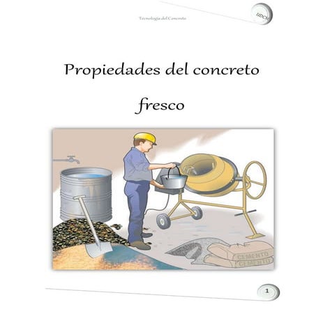 Propiedades del concreto fresco