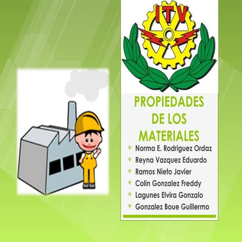 Propiedades de los materiales