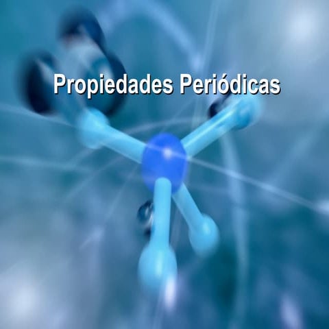 Propiedades periódicas
