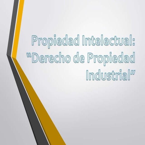 Propiedad industrial
