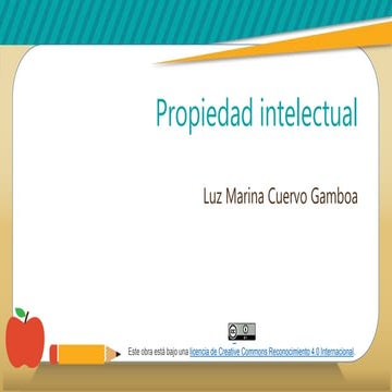 Propiedad intelectual