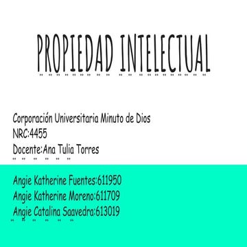 Propiedad intelectual gbi