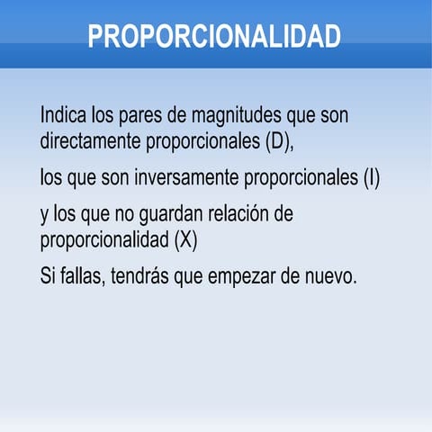 Proporcionalidad directa inversa 11