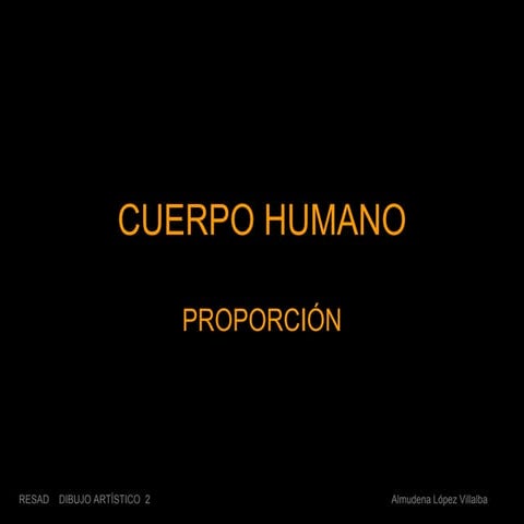 Proporcion Cuerpo Humano
