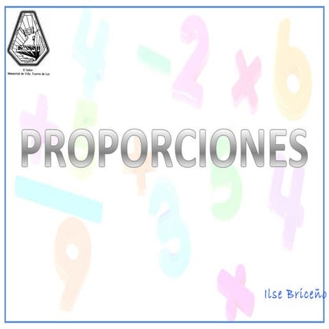 Proporciones