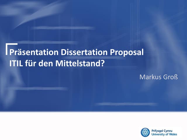 Master thesis itil image