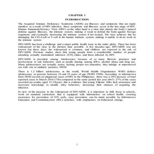 Proposal Sample for research Armatures/beginners