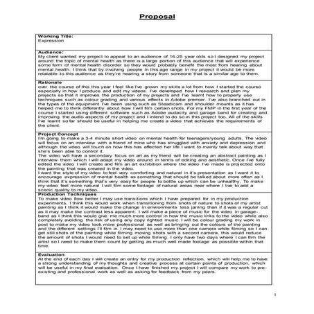 Proposal   client project