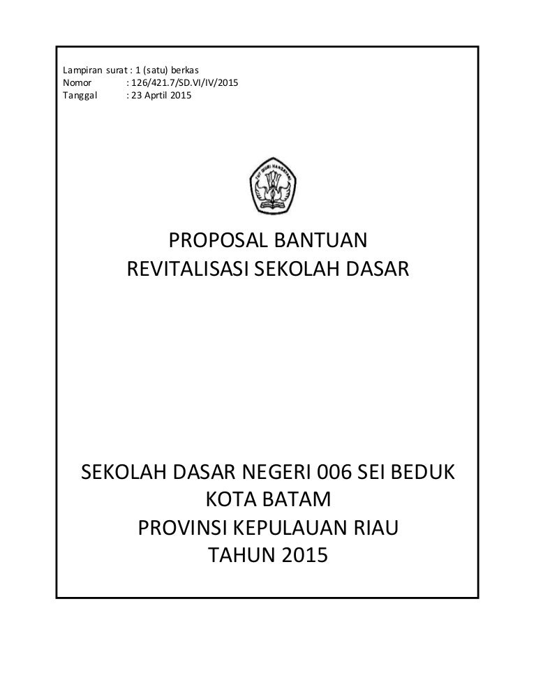 Proposal Revitalisasi