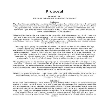 Proposal template | DOCX