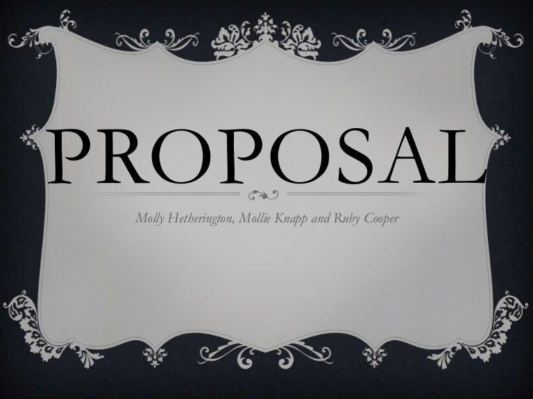 Proposal