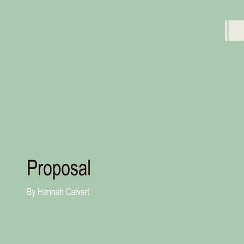 Proposal (a z)