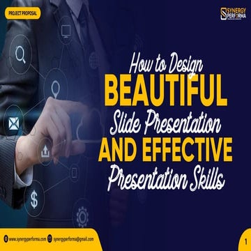 Proposal Training beautiful slide and presentation skills