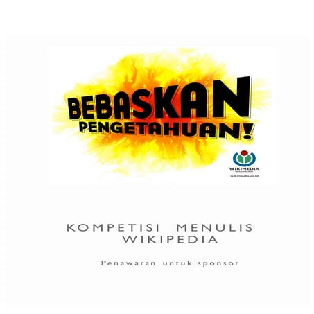 Proposal Bebaskan Pengetahuan 2014