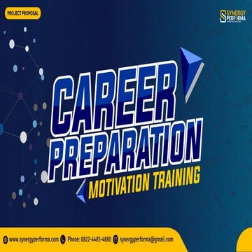 Proposal career preparation training-Training persiapan karir mahasiswa
