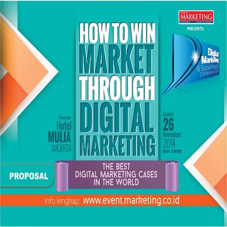 Proposal Digital Marketing & Social Media Conference  2014 