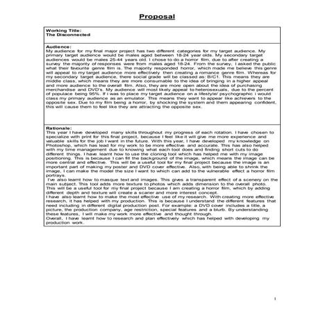 Proposal FMP (Liberty Whitehorn)