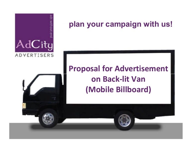 outdoor advertising proposal