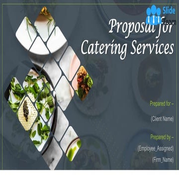 Proposal For Catering Services PowerPoint Presentation Slides
