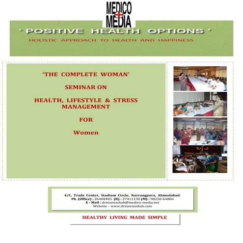 Proposal for complete woman seminar