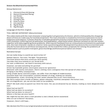 ESD - Proposal of Final Selected Idea