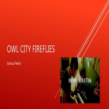 Proposal for music video a2