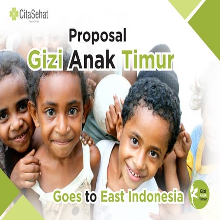 Proposal gizi anak timur | PDF