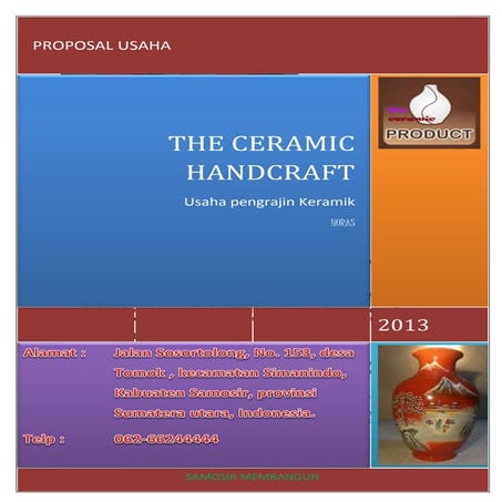 Proposal keramik olehhotboyma