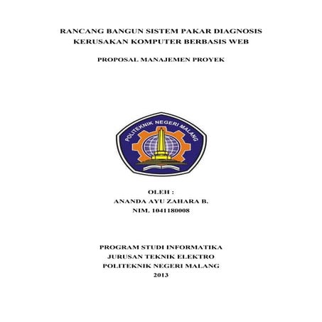 Proposal manajemen proyek