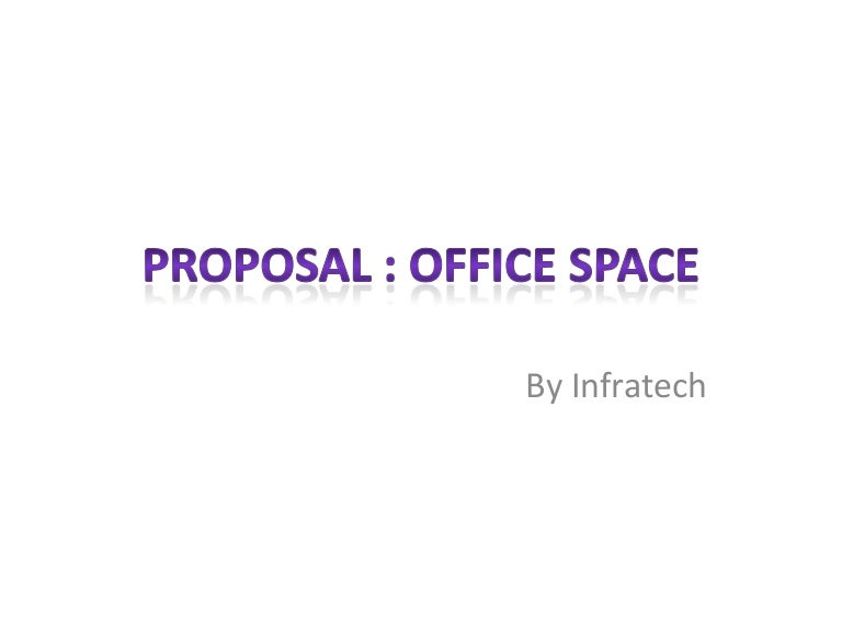 proposal office space rental proposal letter