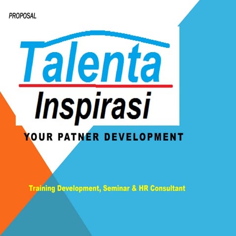 PROPOSAL PENAWARAN TRAINING, SEMINAR & HR CONSULTANT