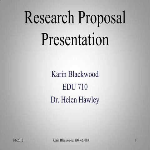 Proposal preso template