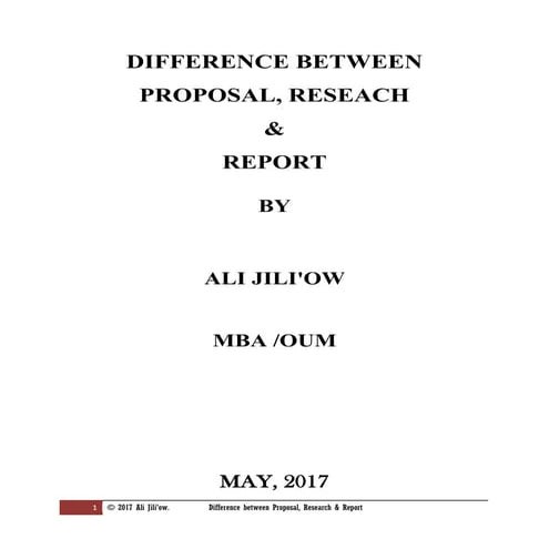 difference-between-proposal-research-report