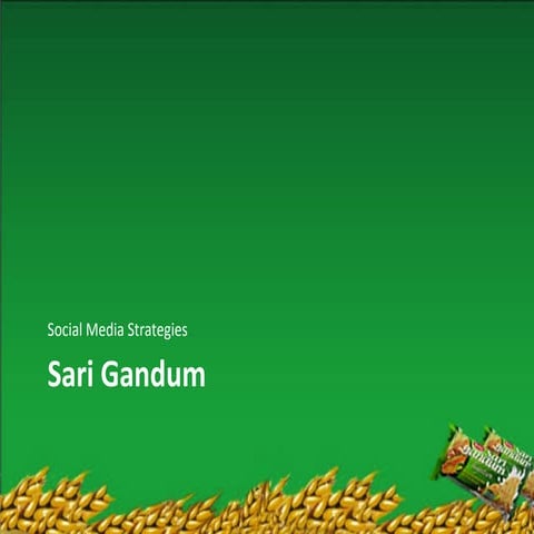 Sari Gandum Social Media Campaign Activation