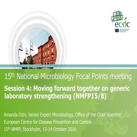 Proposals for generic laboratory strengthening