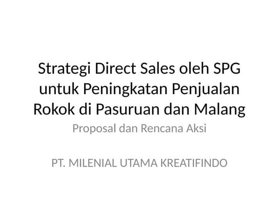 Contoh/Template JOB DESC dalam Perusahaan | PDF