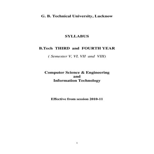 Proposed b tech_3_4_year