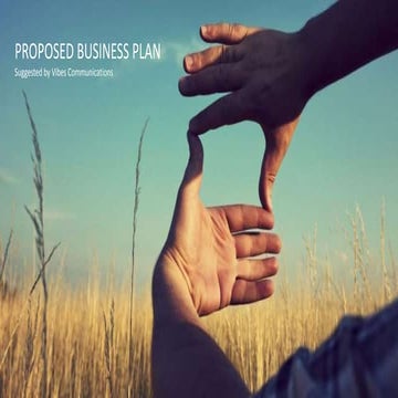 Proposed business plan green solution companies