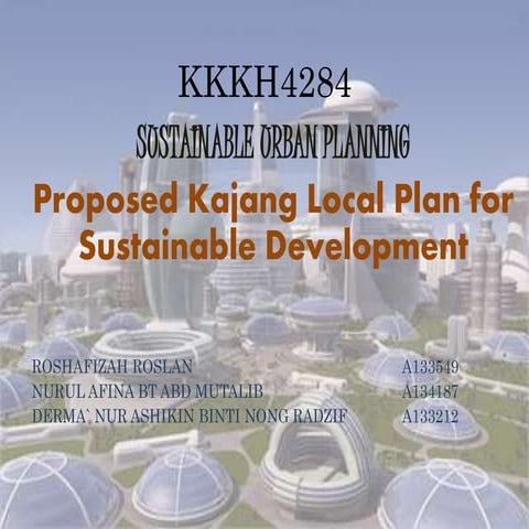Kajang local plan | DOCX