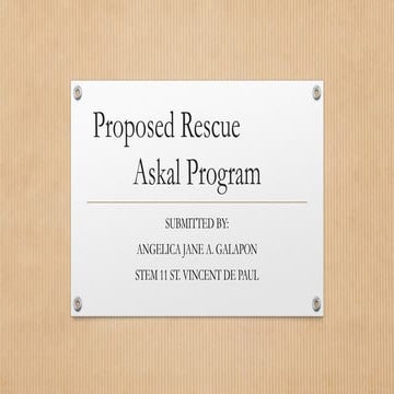 Proposed Rescue Askal Program.pptx