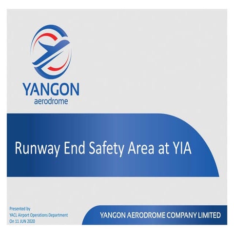 Proposed RWY21 RESA at YIA | PDF