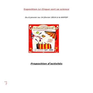Proposition d'activité