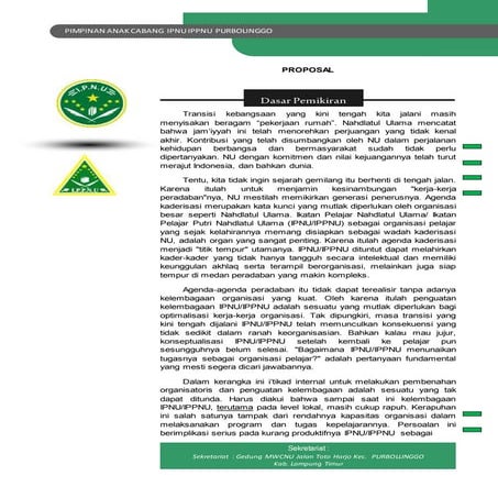 proposal pac ipnu ippnu purbolinggo