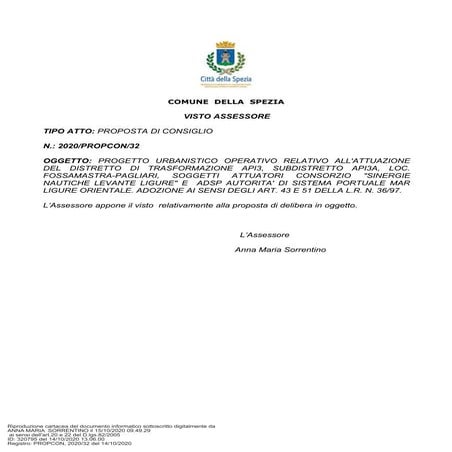 Proposta c.c.progetto urbanistico trasf...loc. fossamastra pagliari a colori