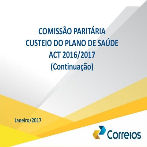 Proposta de custeio correios saúde  05-01-17- revisada