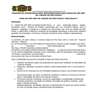 Propostas aprovadas para a casa do ...