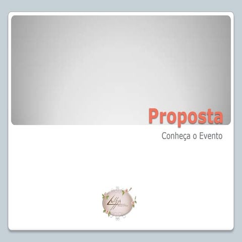 Conheça o Evento