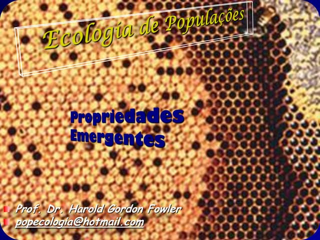 Propriedades emergentes