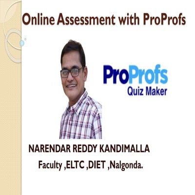 Online assessment with Proprofs pdf