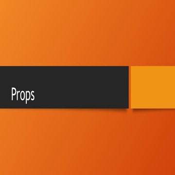 Music Video Props | PPTX